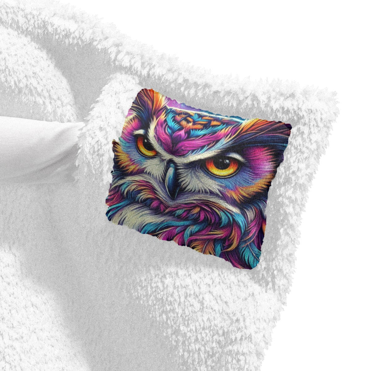 Owl Galaxy Unisex Wearable Hooded Blanket